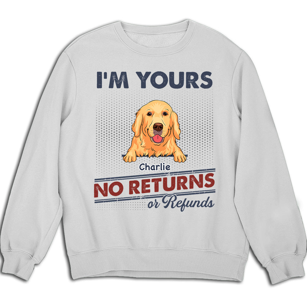 We Are Yours - Customizable Personalized Sweatshirt for Pet Lovers