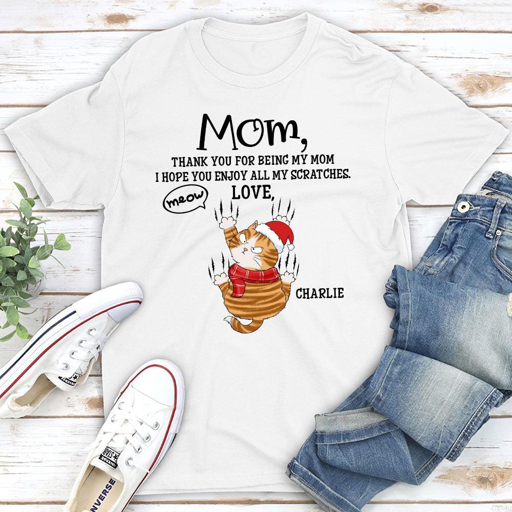 Unique Personalized Unisex T-shirt for Pet Lovers - Enjoy Scratches