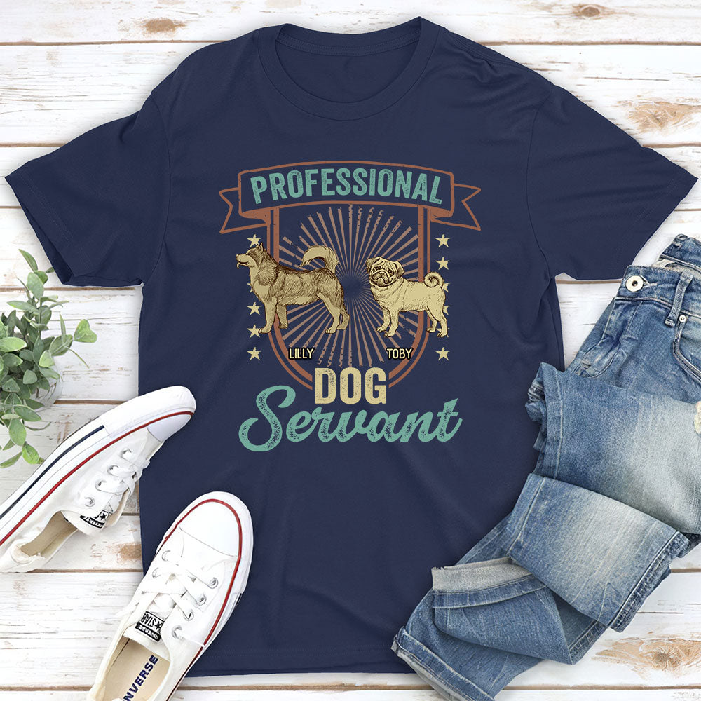 Personalized Premium 'The Servant' T-shirt for Pet Lovers