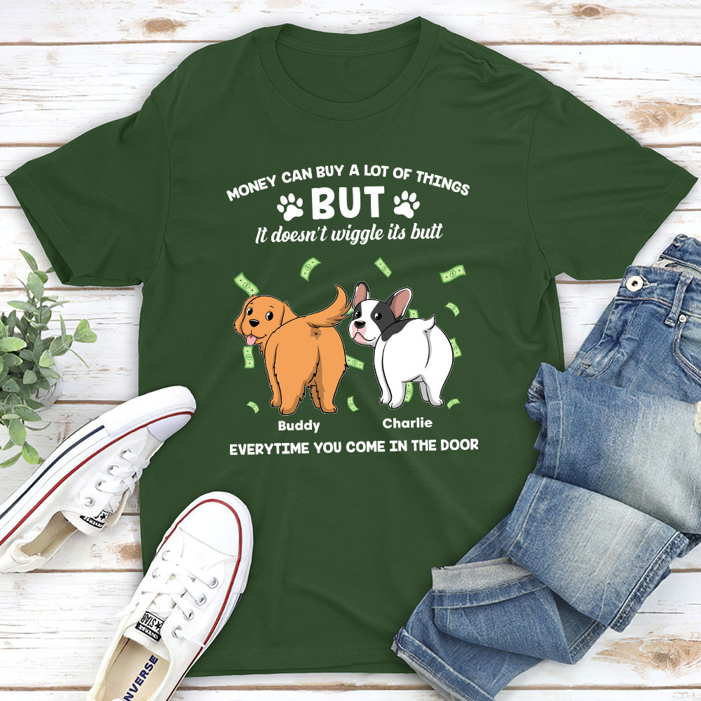 Personalized Unisex 'Money Can Buy' T-shirt - Ideal Gift for Pet Lovers