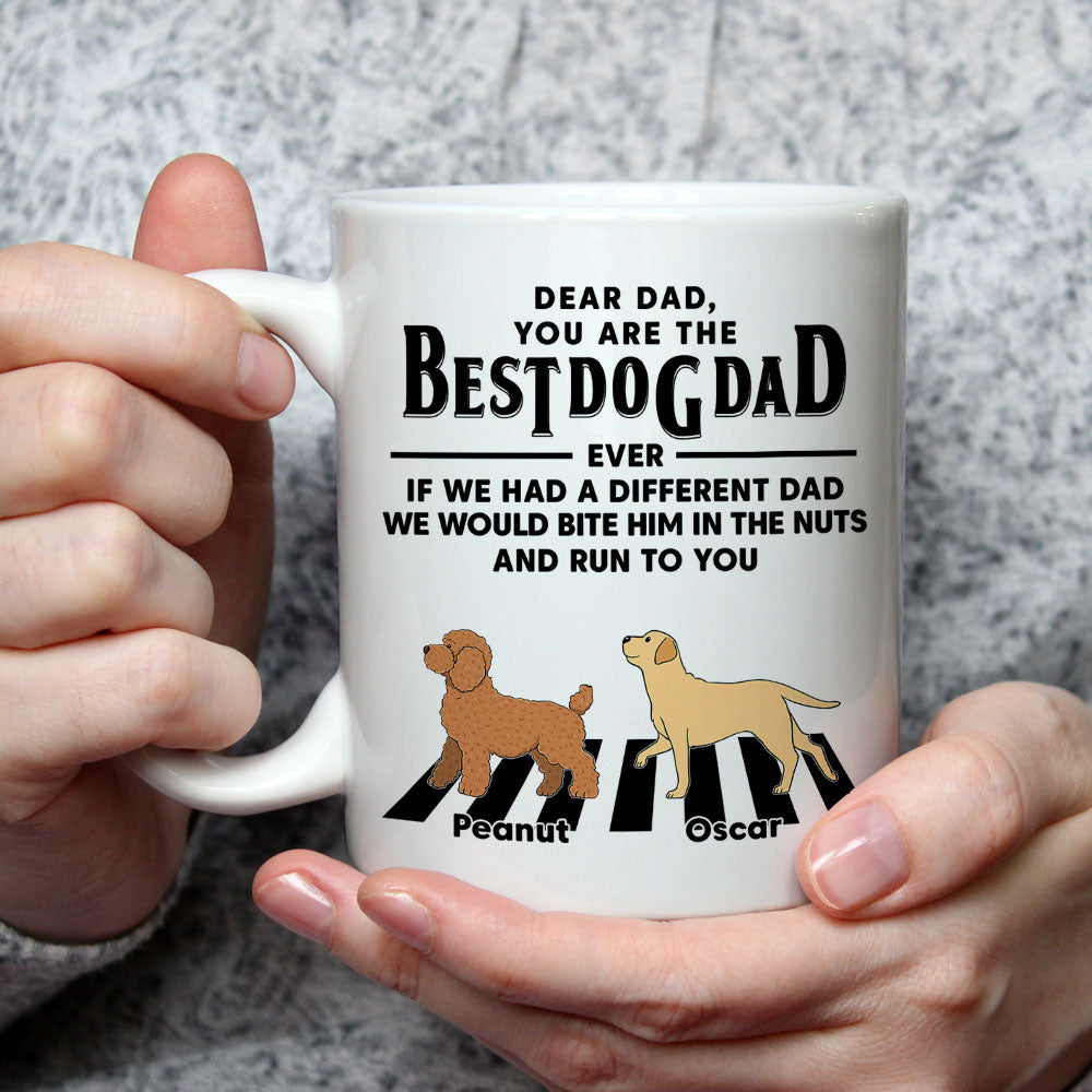 Personalized Custom 'Dogs Run To You' Coffee Mug - Ideal Gift for Pet Lovers