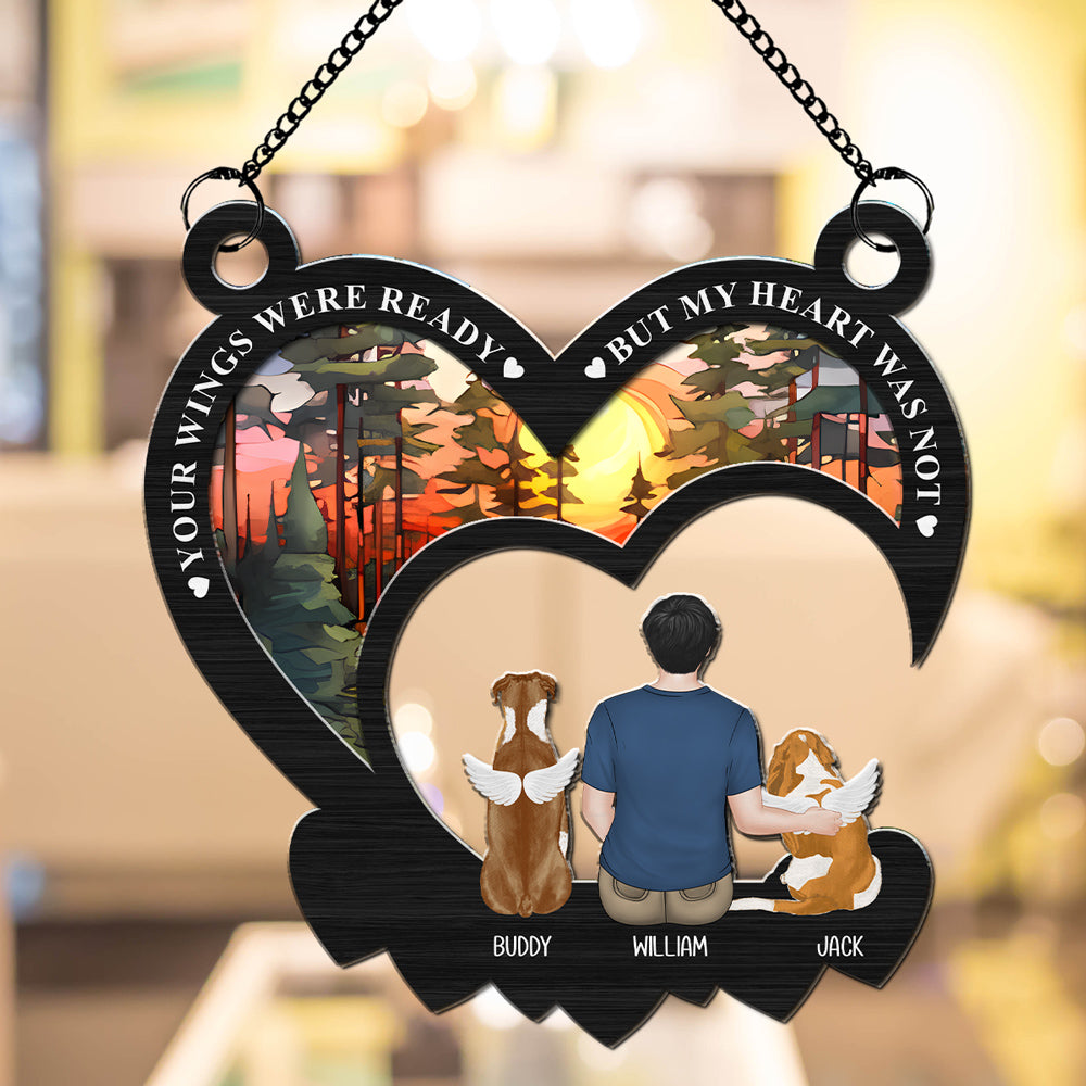 Once By My Side - Personalized Custom Suncatcher for Special Occasions