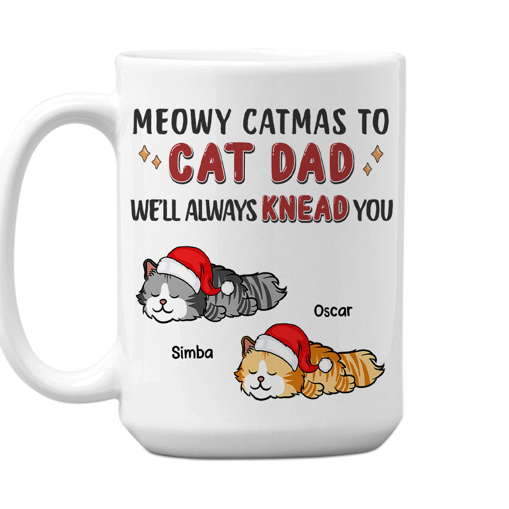 Personalized 'I Will Always Knead You' Custom Coffee Mug - Perfect Gift for Loved Ones