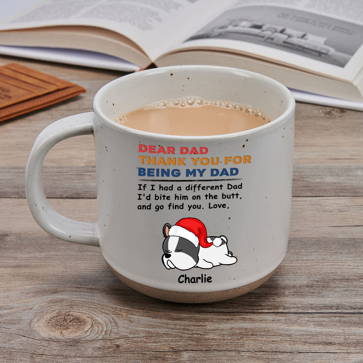 Personalized Custom 'If I Had A Different Mom Dad' Pottery Mug - Ideal Gift for Loved Ones