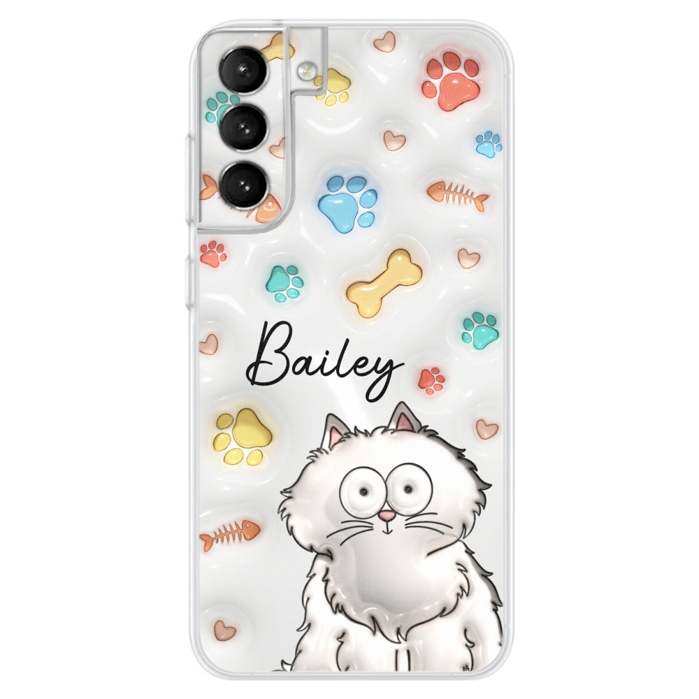 Personalized 3D Inflated Effect Custom Phone Case for Your Fur Babies and Loved Ones