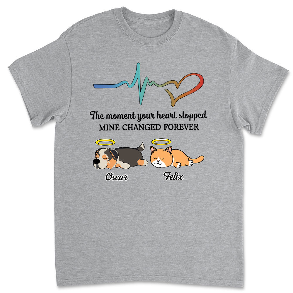 Personalized Unisex Memorial T-shirt - Capture The Precious Moment