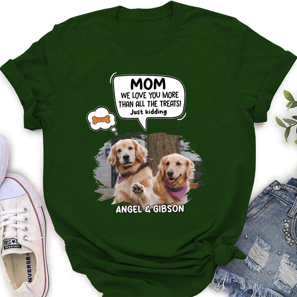 Just Kidding 2 - Customizable Personalized Women's Pet Lover T-shirt