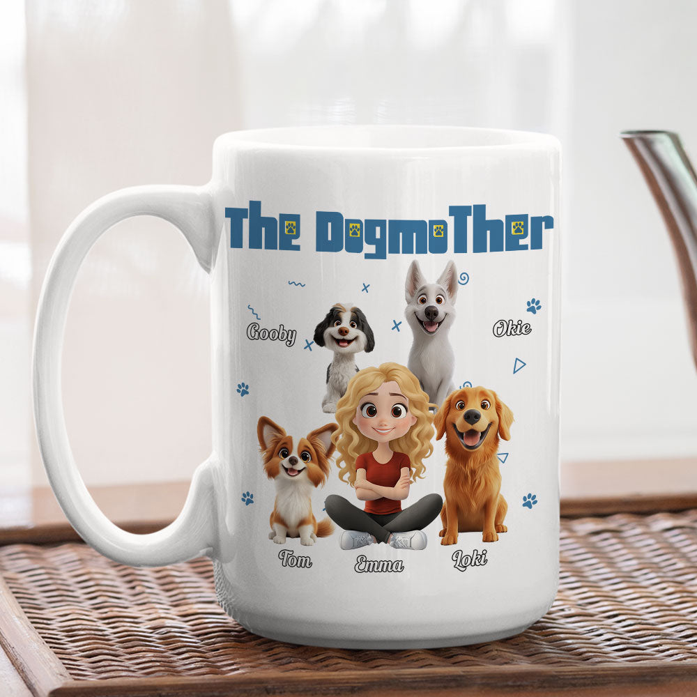 Personalized 'I Am The Dogmother' Custom Coffee Mug - Perfect Gift Idea