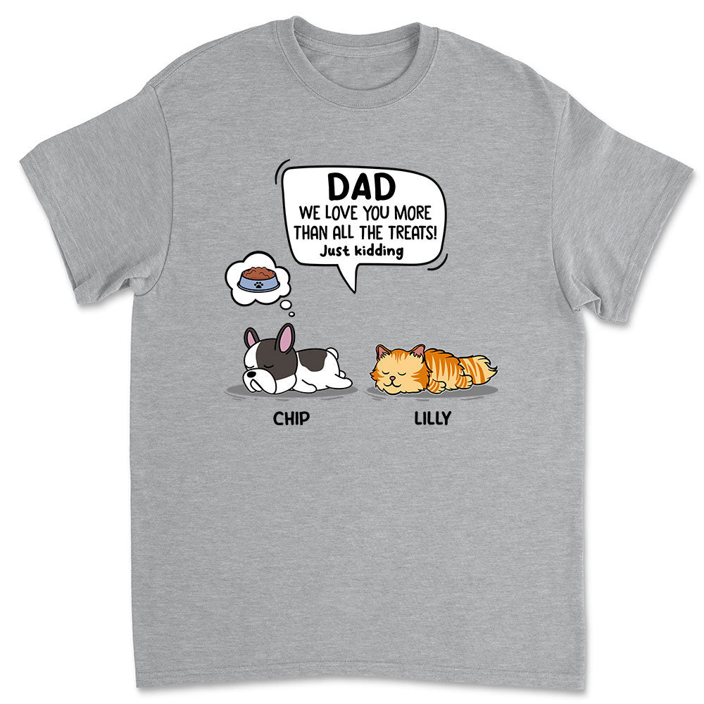 Pet Lovers' Personalized Custom Unisex T-shirt with Uploadable Photo