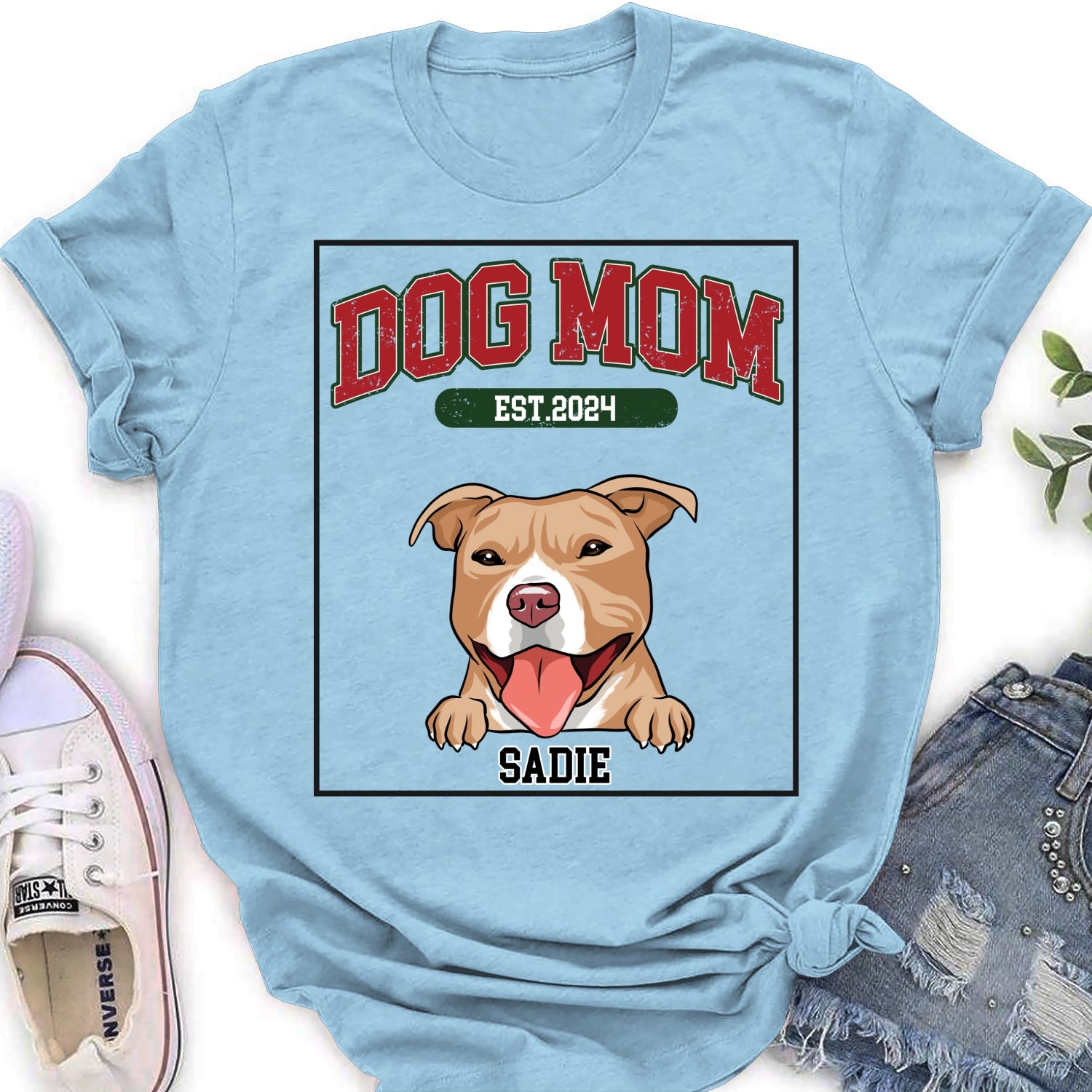 Personalized Custom Women's T-shirt - Ideal Gift for Pet Lovers and Family