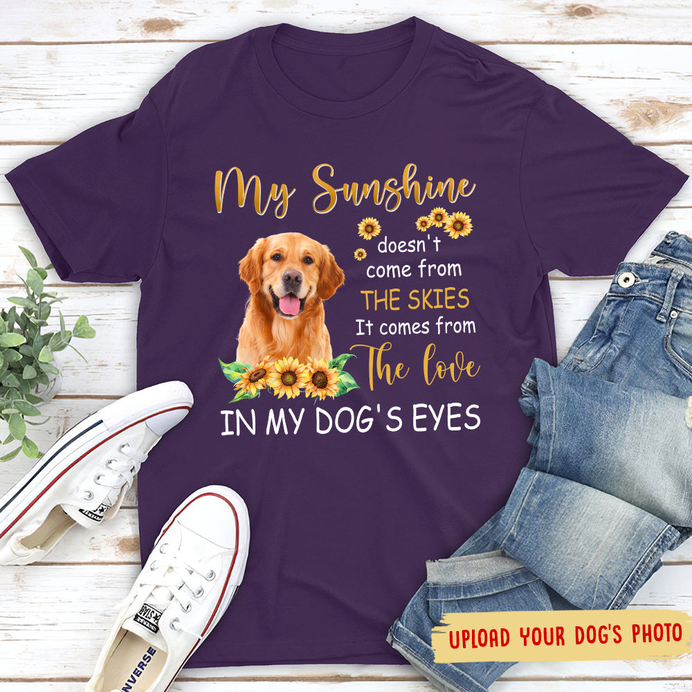 My Sunshine - Customizable Personalized Photo Unisex T-shirt for Pet Lovers