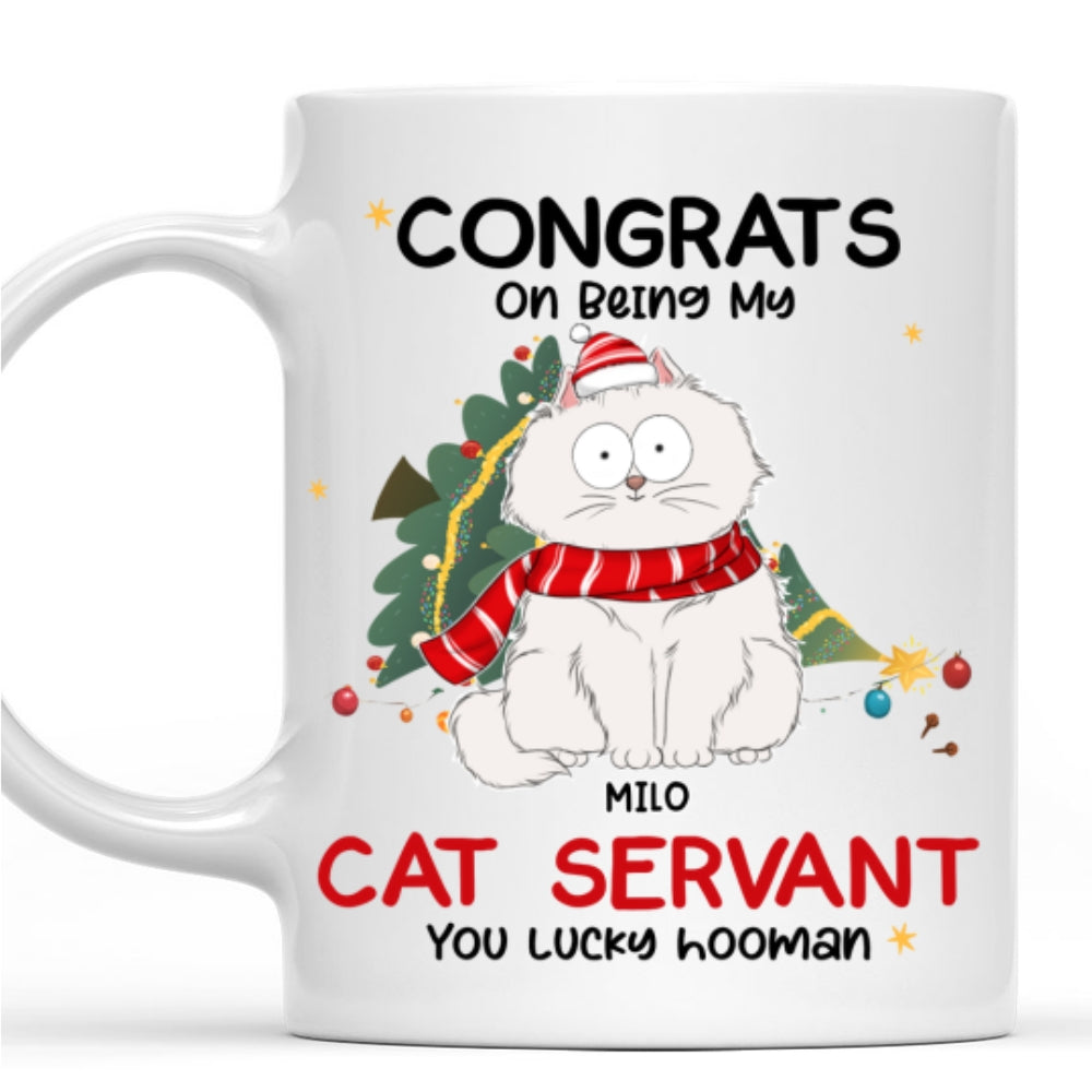 Lucky Hooman - Exquisite Personalized Custom Coffee Mug