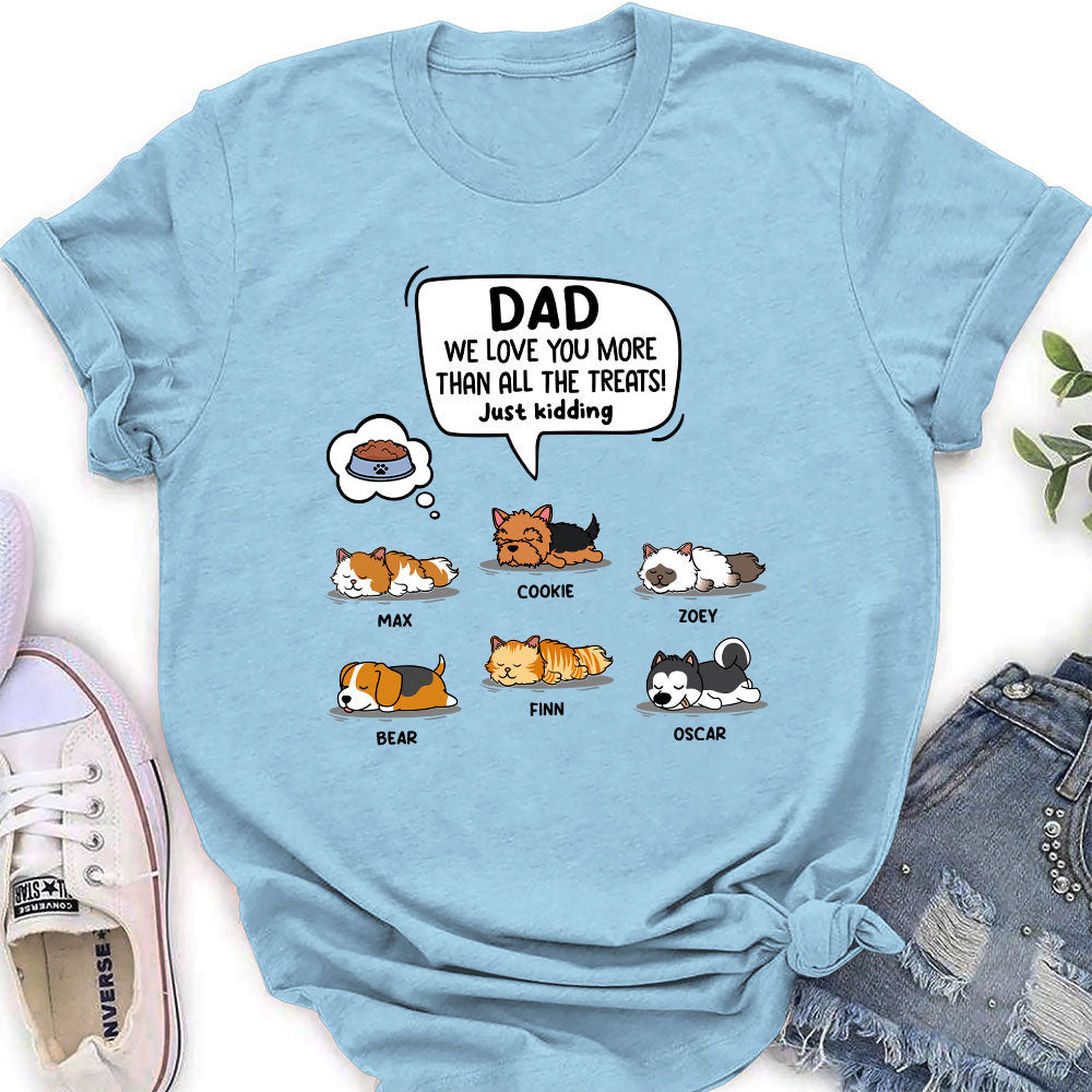 Customizable Personalized Women's Pet Lover T-shirt