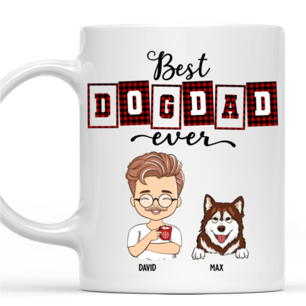 Best Mom and Dad of the Year Personalized Custom Coffee Mug - Ideal Gift for Loved Ones