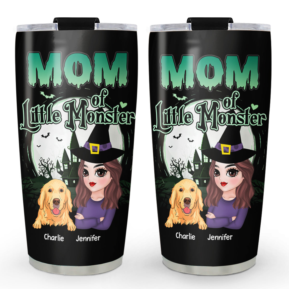 Personalized 'Mom Of Little Monsters' Custom Tumbler - Ideal for All Occasions