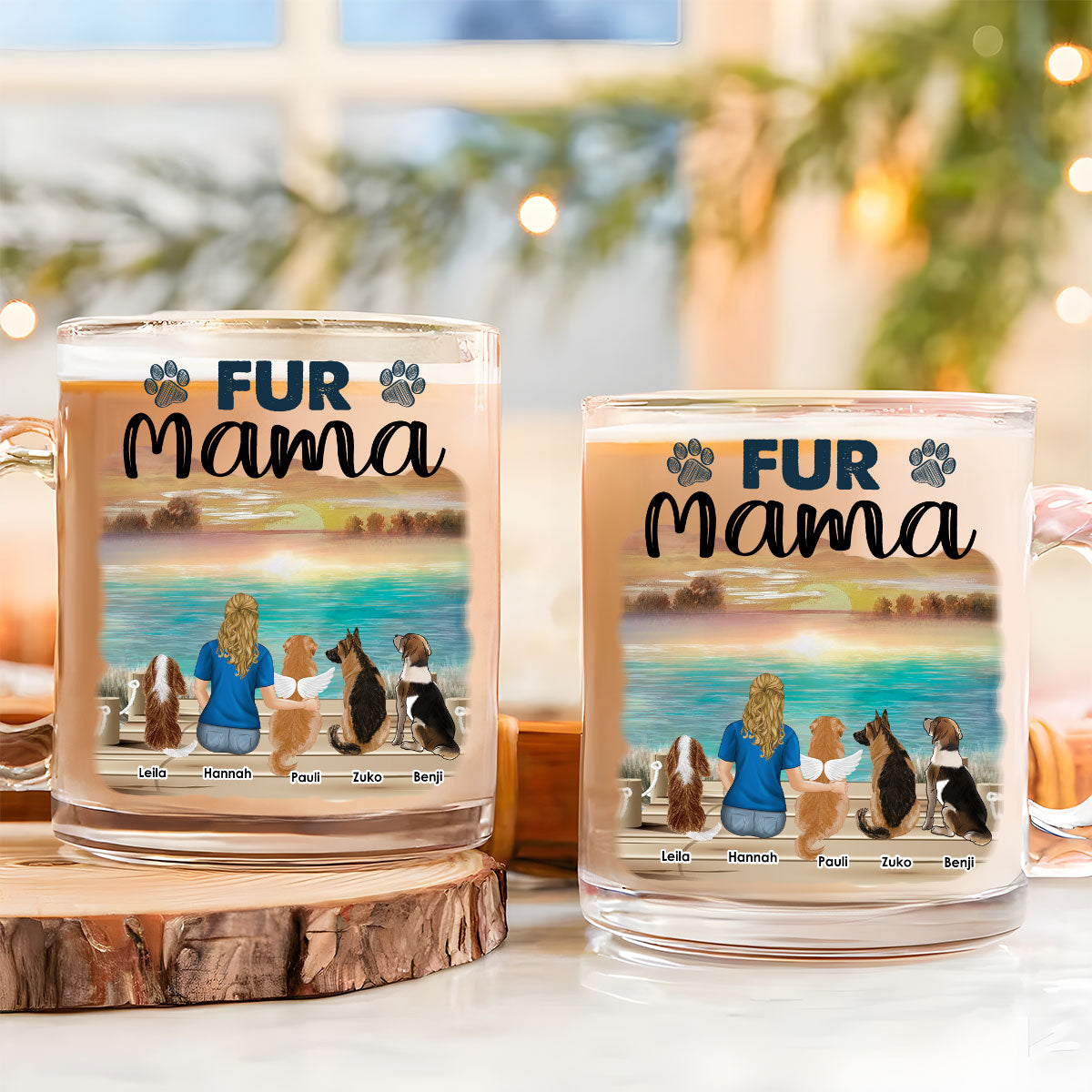 Indestructible Personalized Custom Glass Mug - Create an Unbreakable Bond