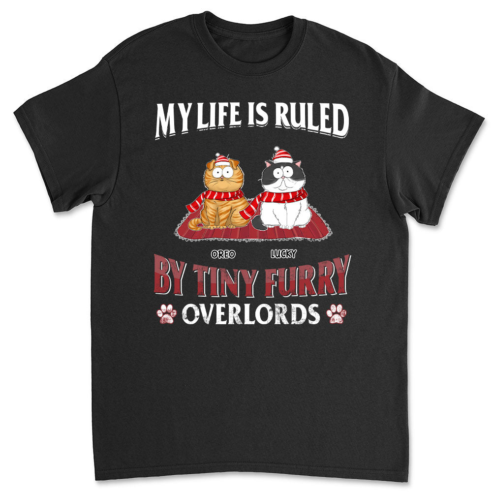 Personalized Unisex Tiny Furry Overlords T - shirt for Pet Lovers