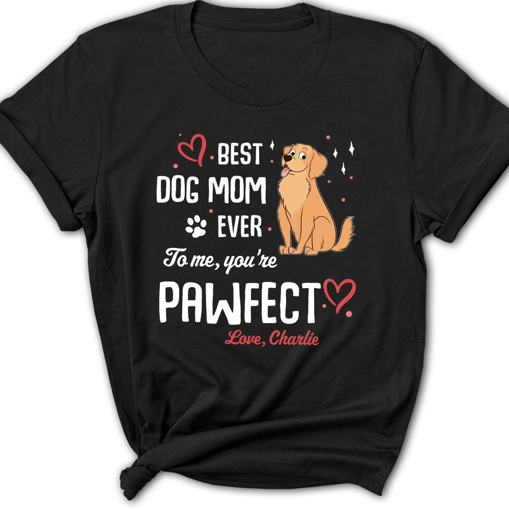 Pawfect Personalized Custom Women's T-shirt for Pet Lovers