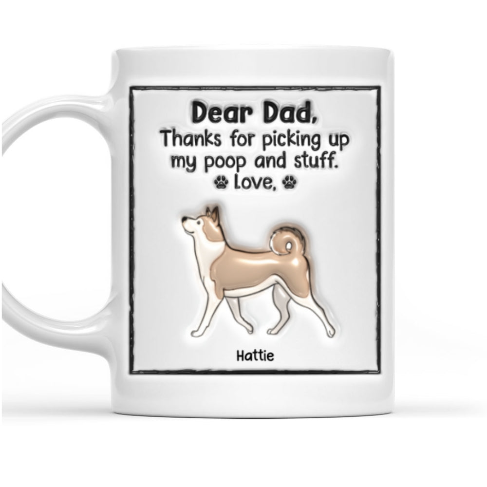 Love And Licks - Customizable 3D Inflated Personalized Ceramic Mug