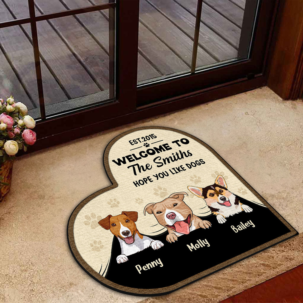 Personalized Pet Picture Doormat - The Ultimate Welcome for Pet Lovers