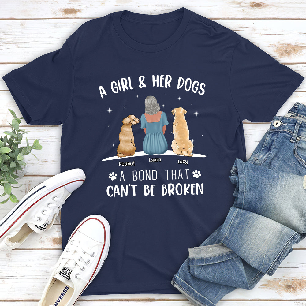 Unbreakable Bond - Personalized Custom Unisex Pet Lover T-shirt