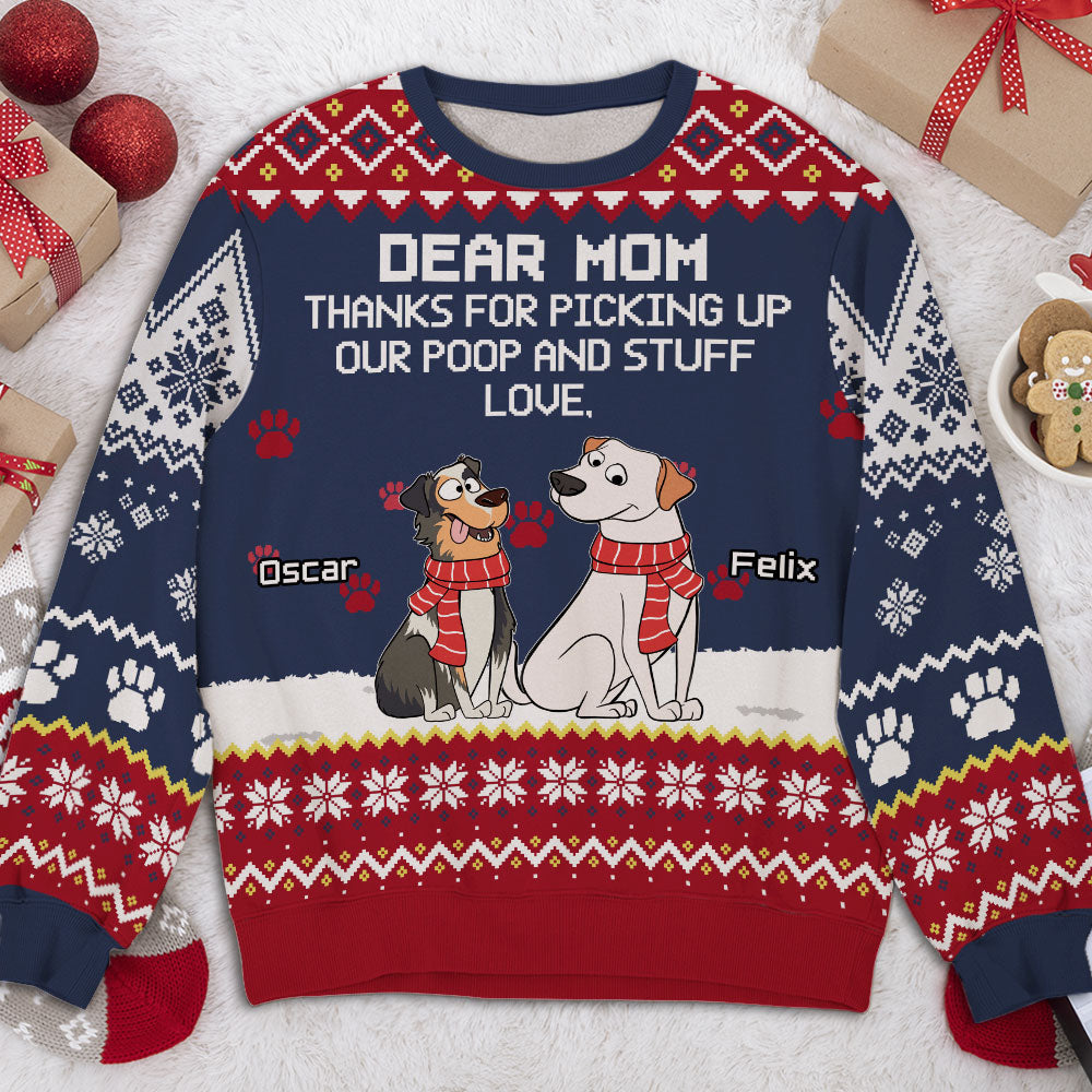Personalized Custom All-Over-Print Funny Pet Lover's Sweatshirt
