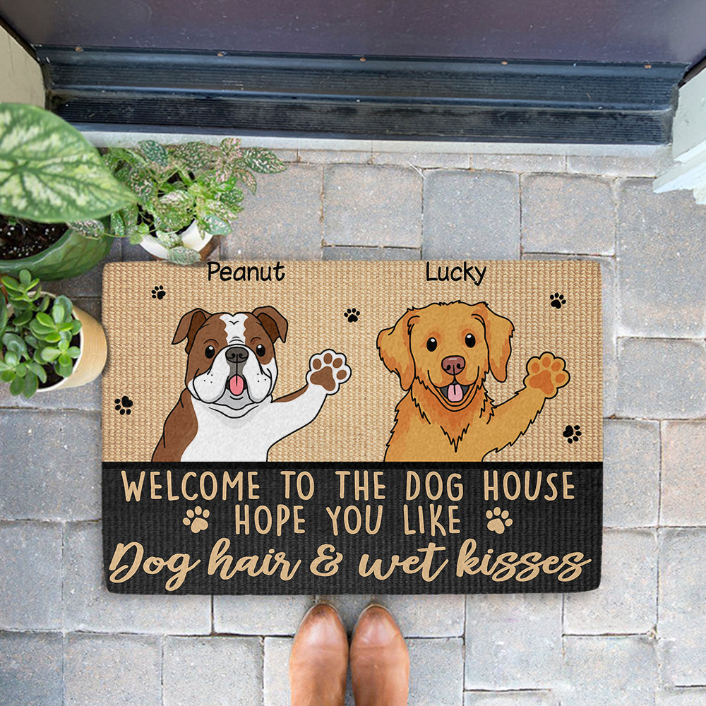 Customizable Dog Photo Doormat - Perfect for Dog Lovers