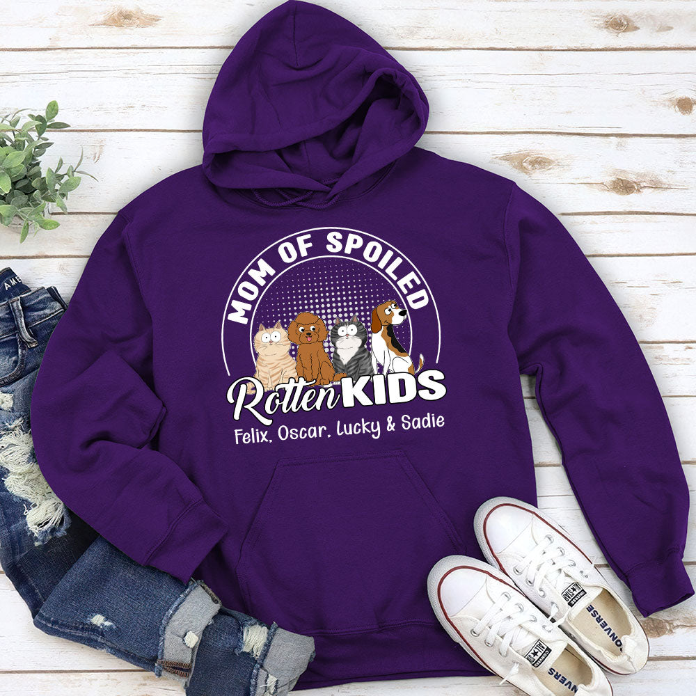 Spoiled Rotten Kids - Customizable Personalized Hoodie for Pet Lovers
