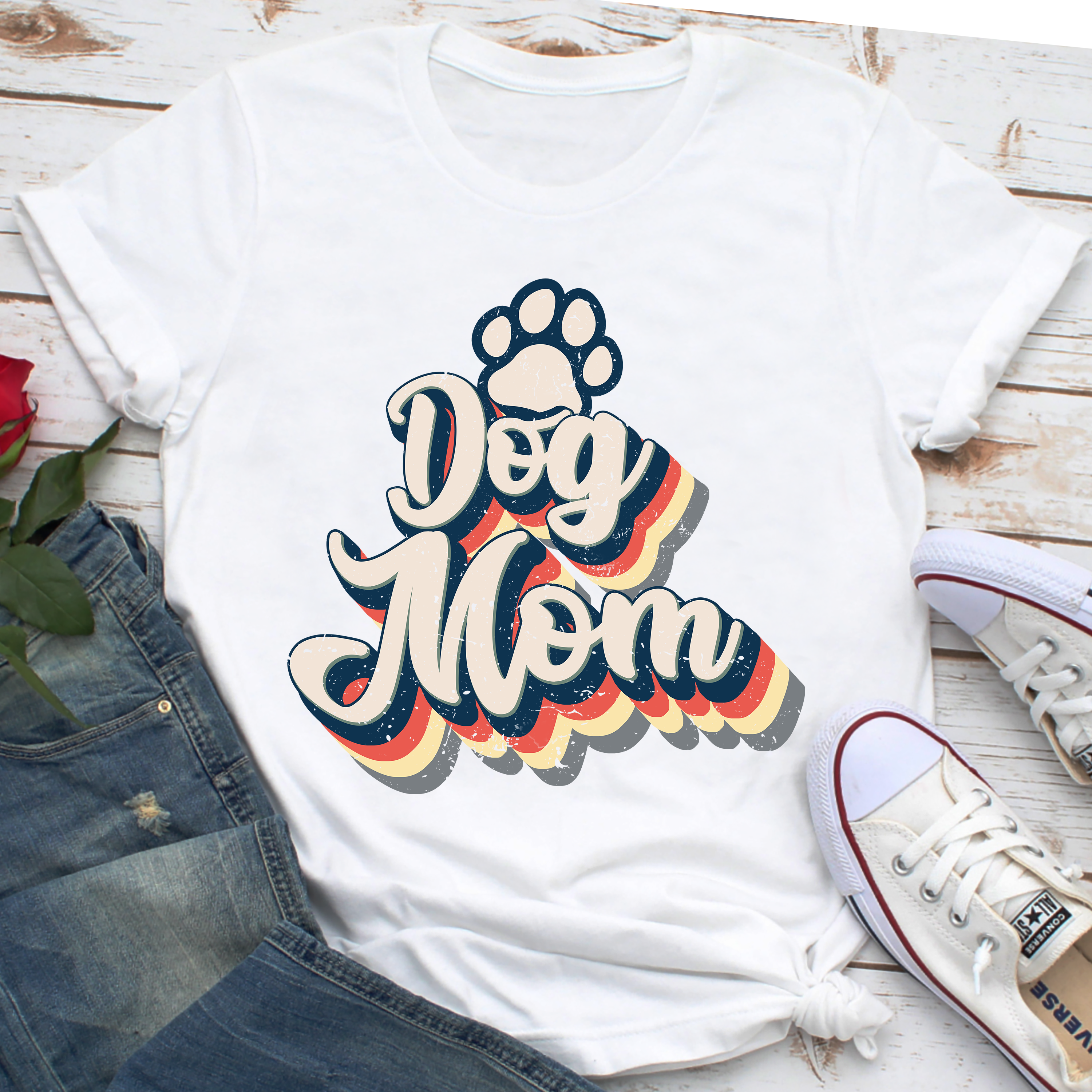 Unique Dog Mom Unisex T - shirt: Ideal Gift for Pet Lovers