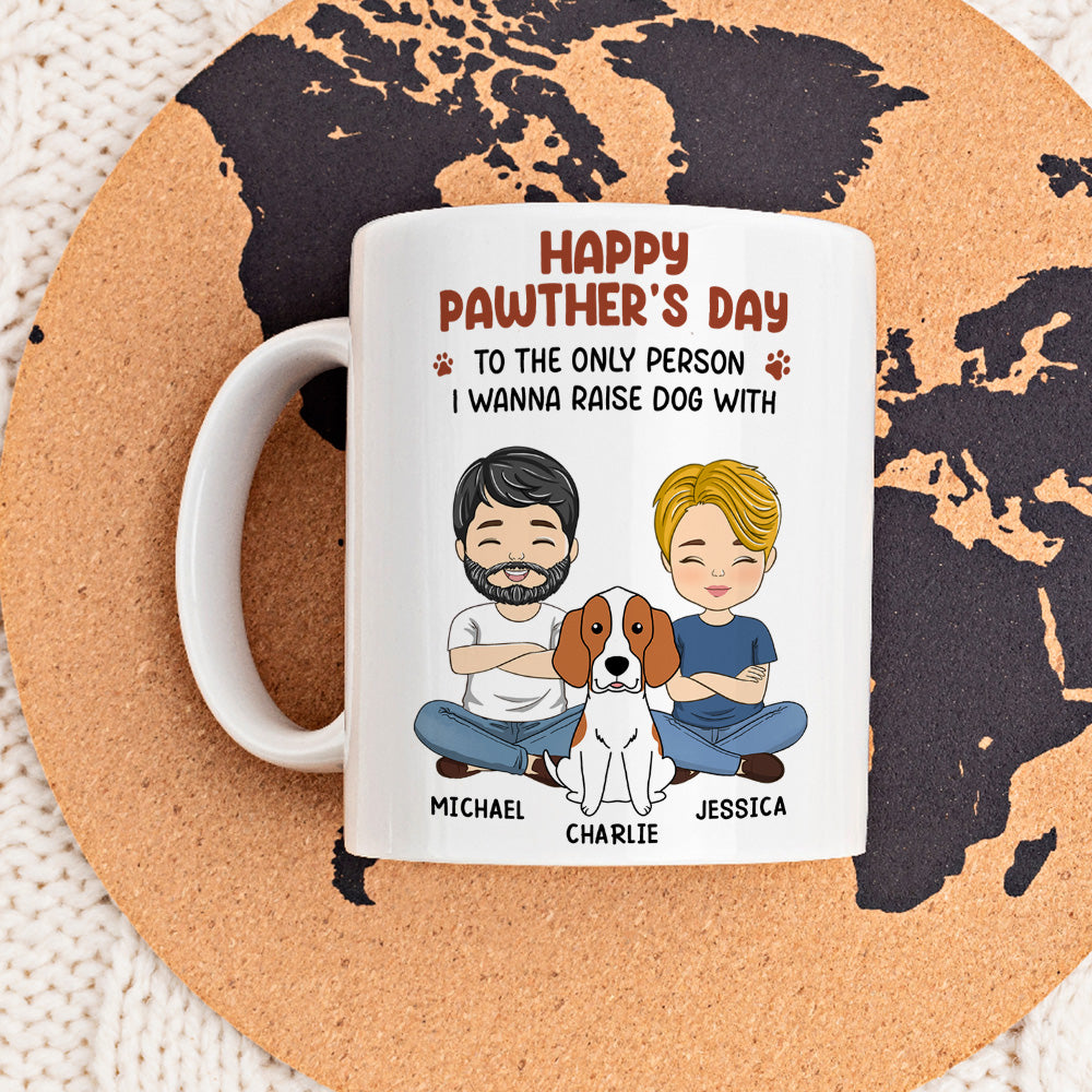 Personalized Custom Coffee Mug for Your Furry - Loving Partner: The Only One You Wanna Raise Dogs With
