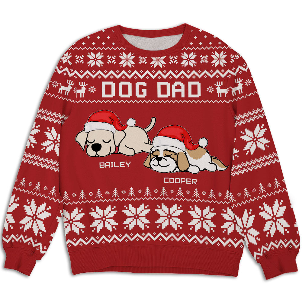 Customizable All-Over Print Sweatshirt for Proud Dog and Cat Moms