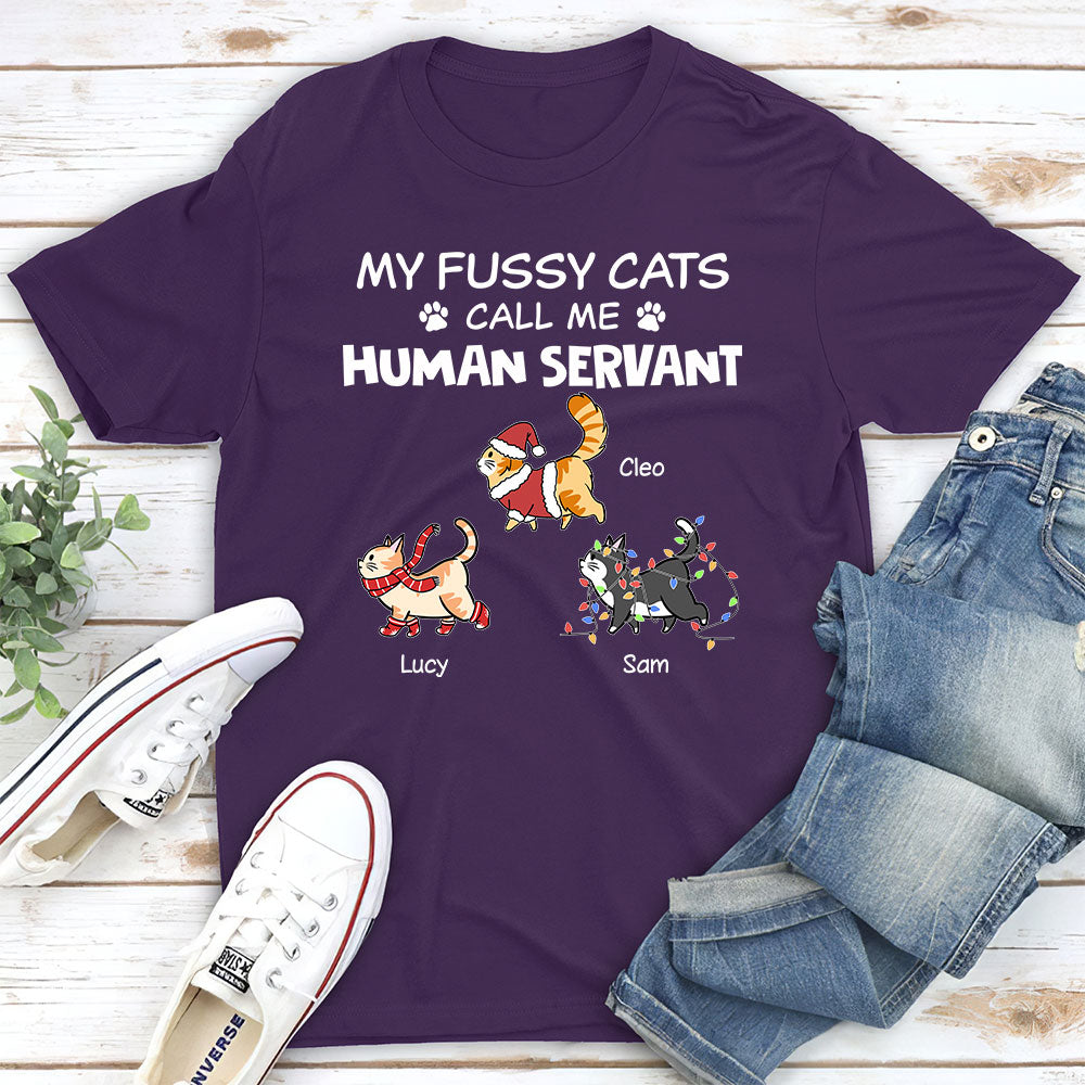 My Fussy Cat - Customizable Unisex Personalized T-shirt for Pet Lovers