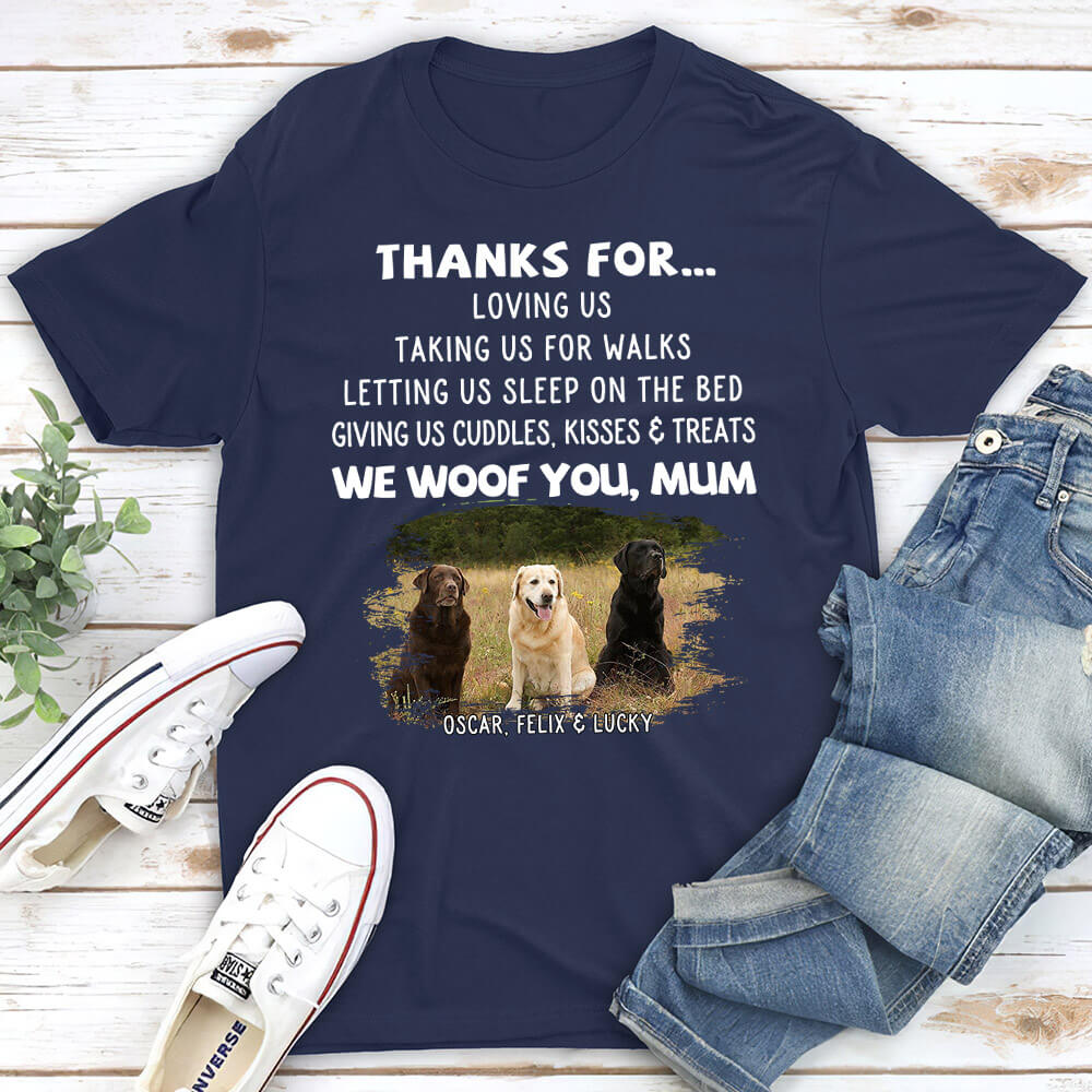 Personalized Dog - Inspired Unisex T - shirt: Ideal Gift for Pet Lovers