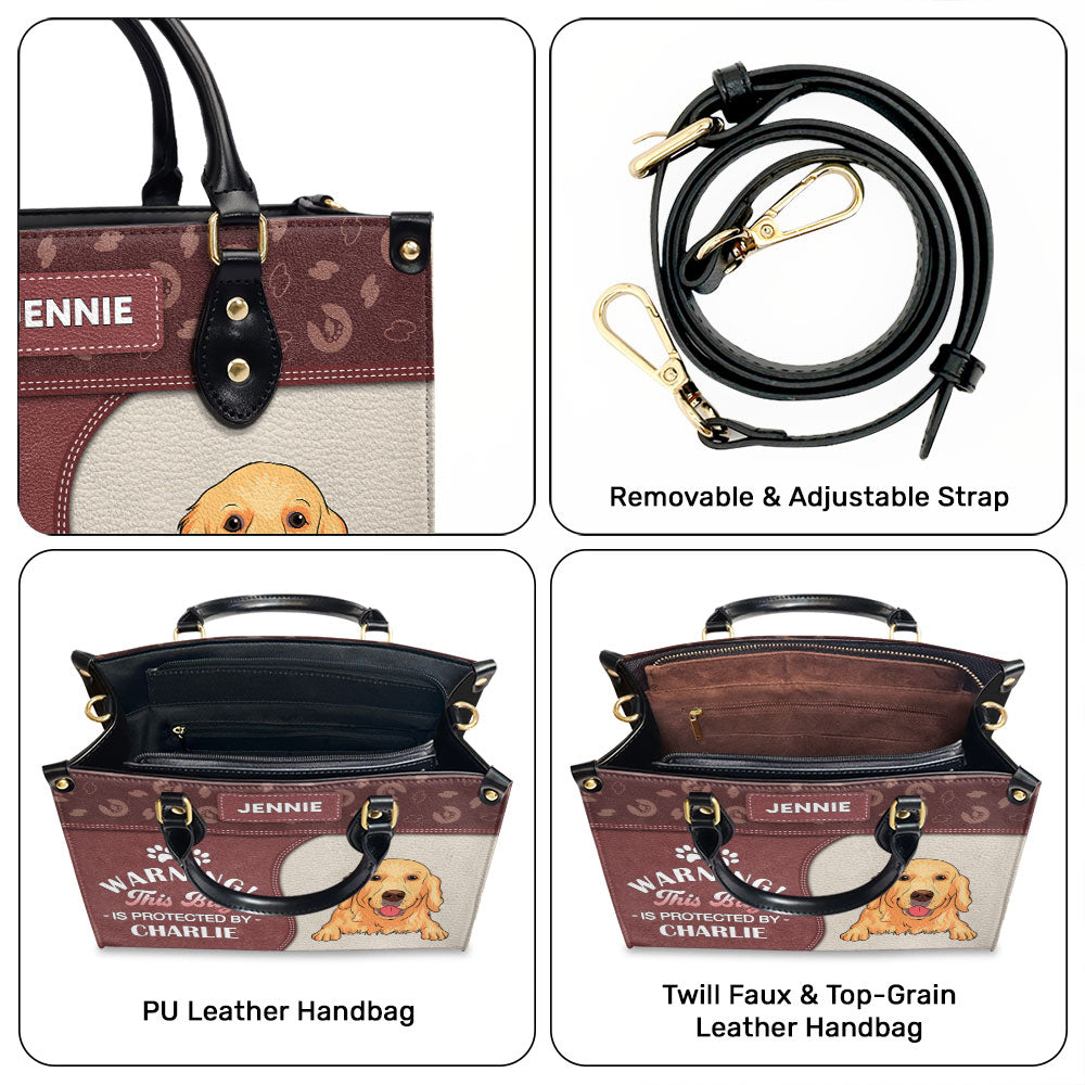 Personalized Custom Leather Bag: Show Your Love for Fur Babies