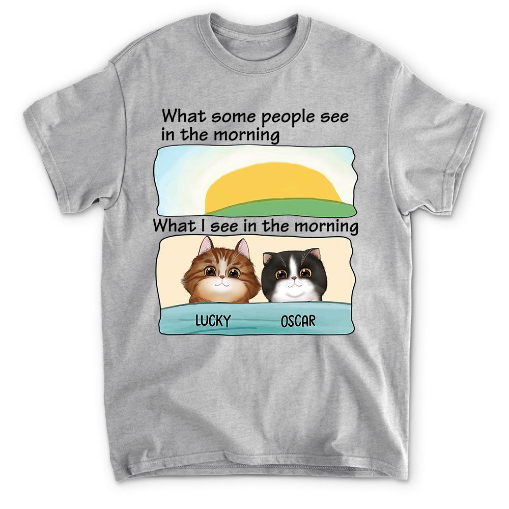 What I See - Personalized Custom Unisex Pet Lover T-shirt
