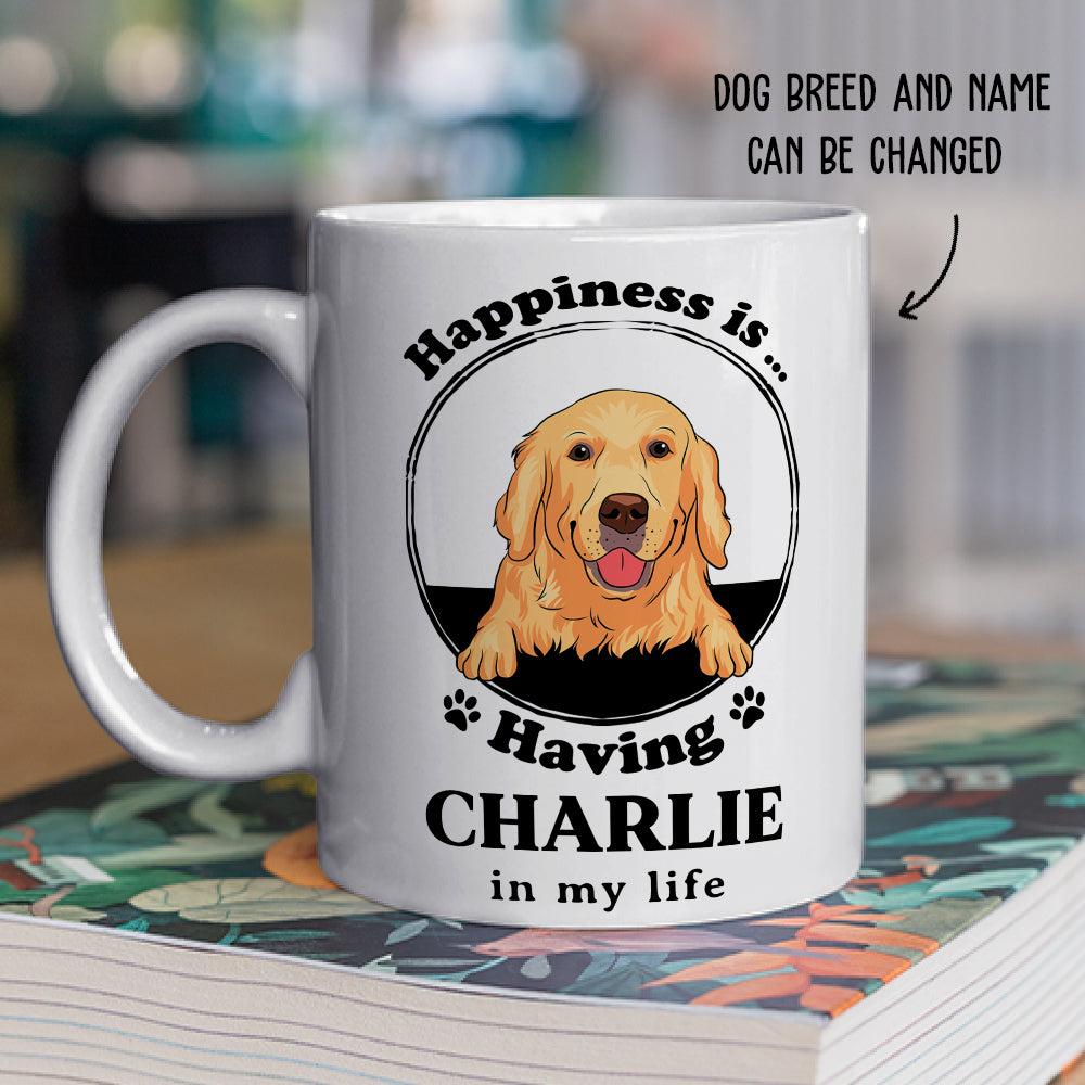 Personalized Custom Coffee Mug - The Perfect Happiness Gift for Pet Lovers
