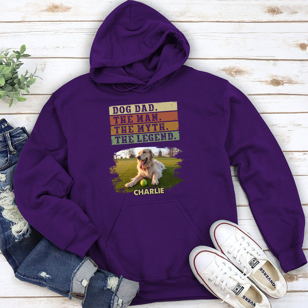 Man Myth Legend - Customizable Personalized Hoodie for Pet Lovers