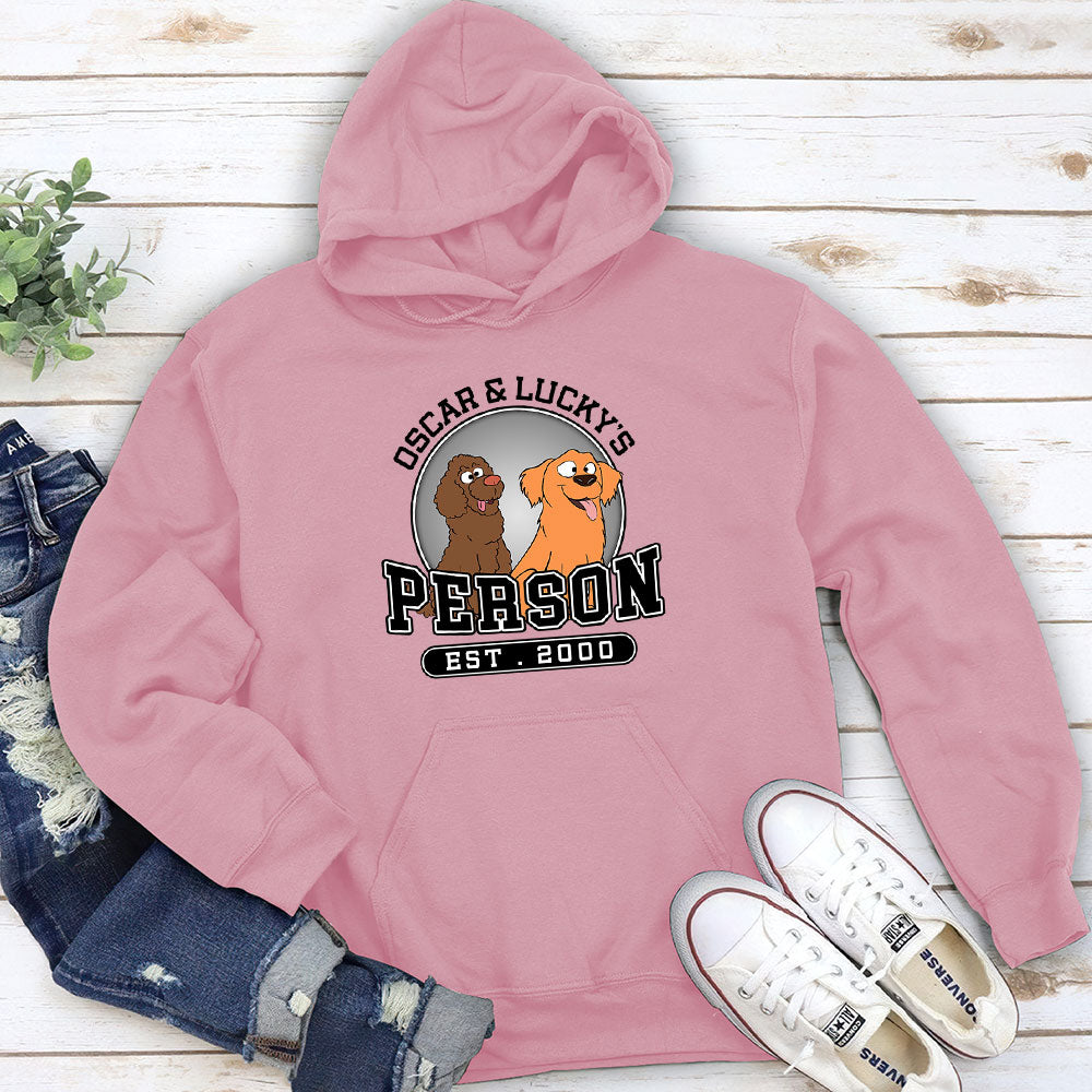 Personalized Custom Dog Lover Hoodie - Ideal Gift for Pet Enthusiasts