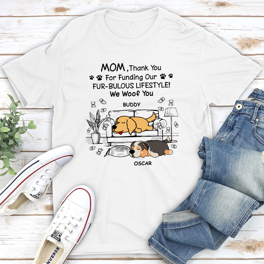 Fur-Bulous Personalized Unisex T-shirt: Ideal Gift for Pet Lovers