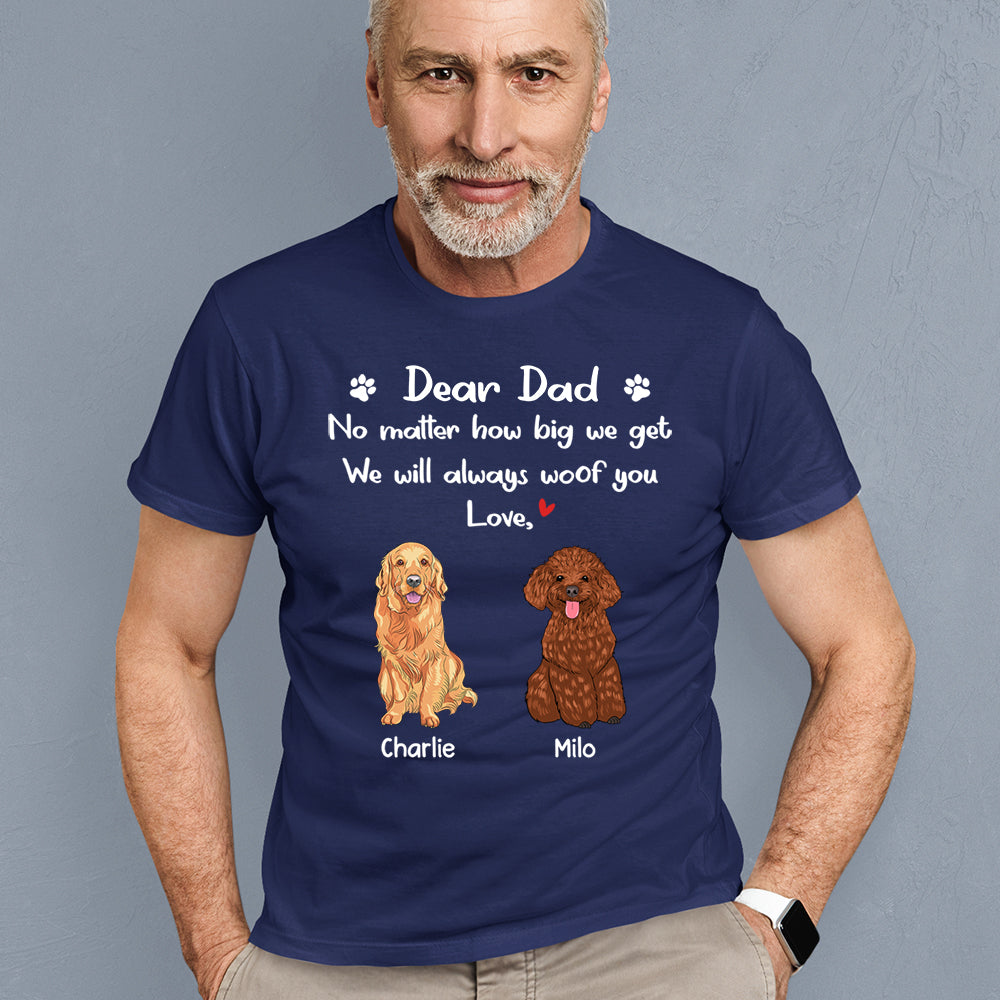 Always Woof You - Customizable Unisex Personalized T - shirt for Pet Lovers