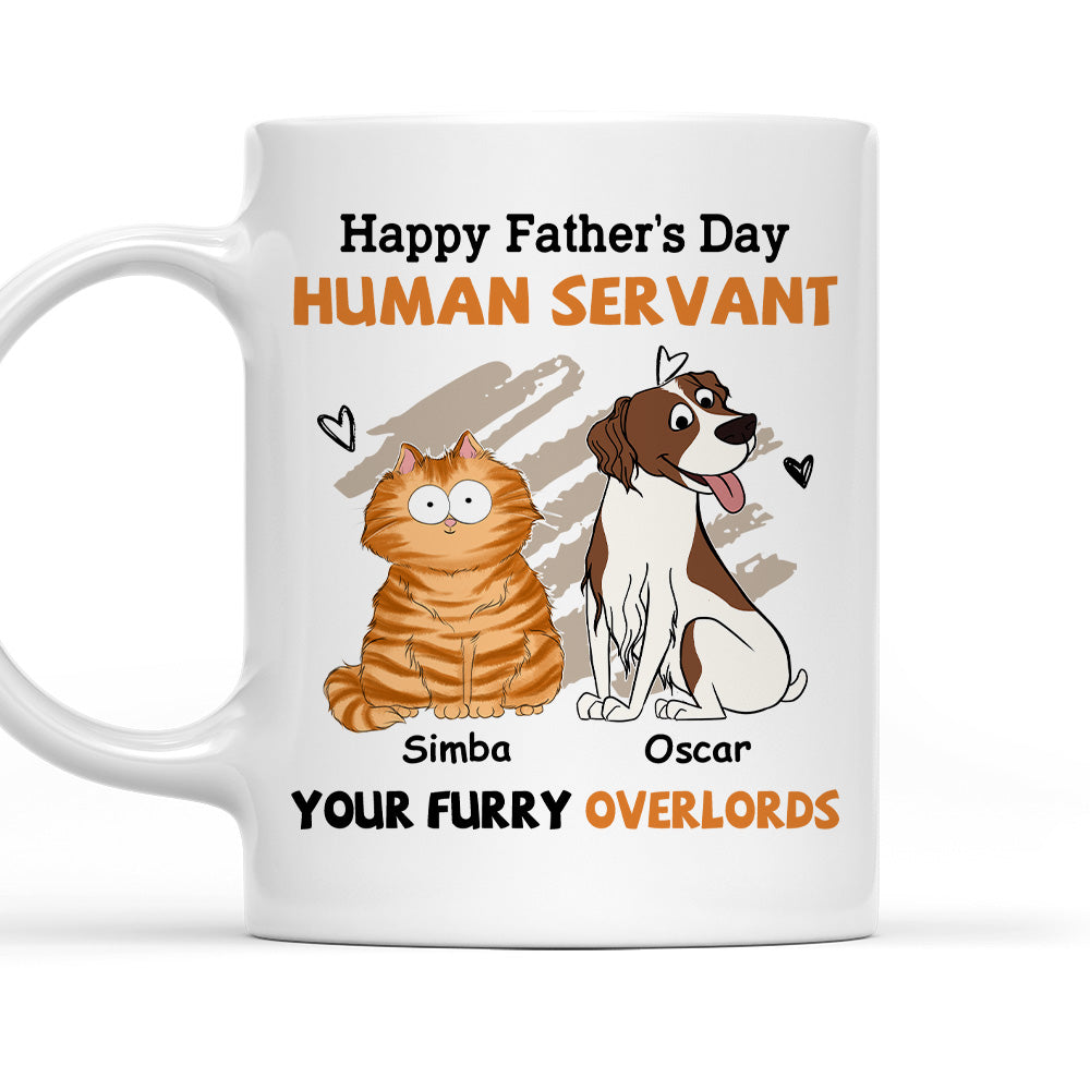 Personalized Custom My Servant Coffee Mug - Ideal Gift for Pet Lovers