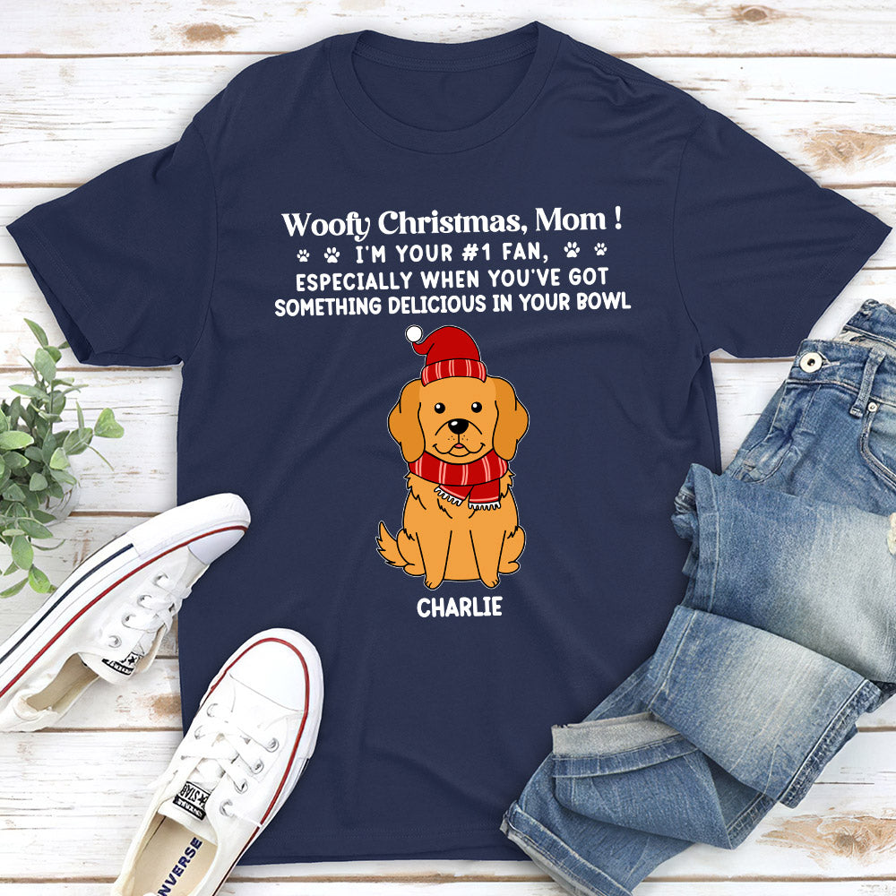 Top Mom's Fan - Personalized Custom Unisex Pet Lover T-shirt