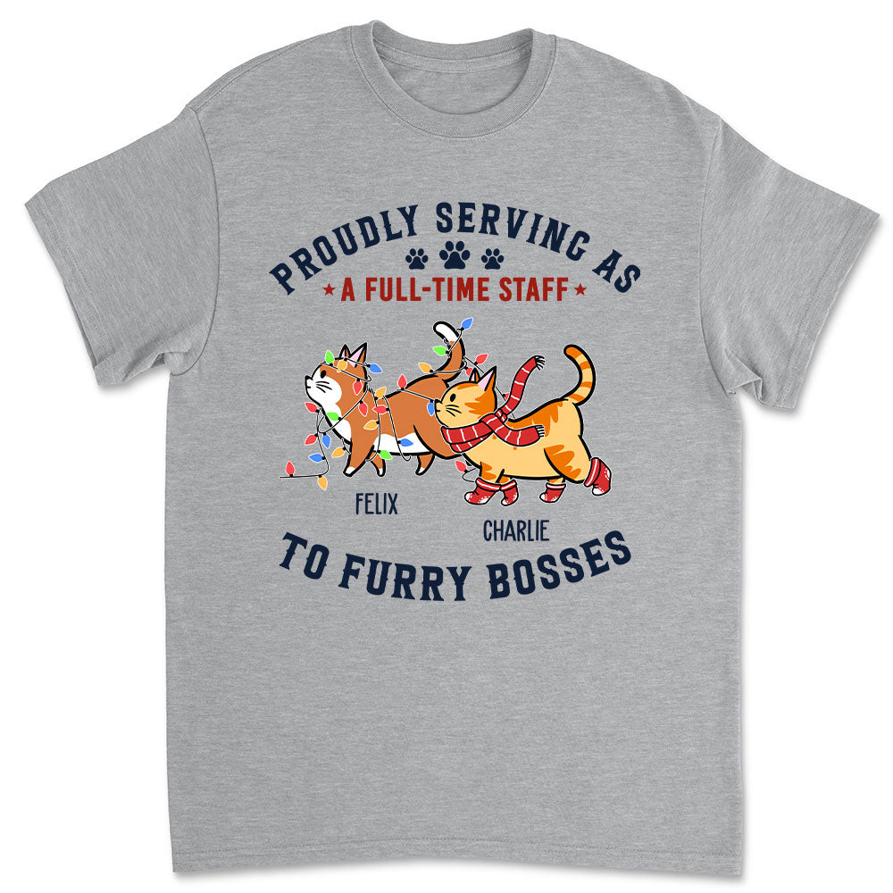 My Furry Boss - Customizable Unisex Personalized T-shirt for Pet Lovers