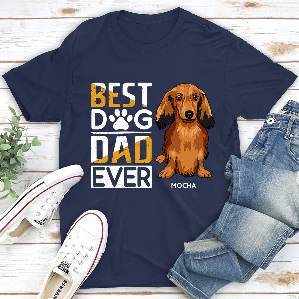 The Ultimate Personalized Custom Unisex T-shirt for Dog Dads