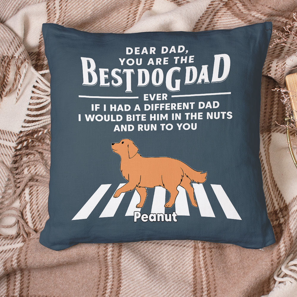 Customizable Personalized Dog-Themed Throw Pillow for Pet Lovers