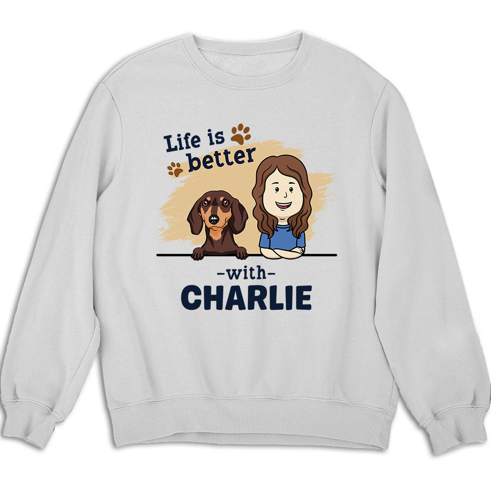 Personalized Custom Dog-themed Sweatshirt - Ideal Gift for Pet Lovers