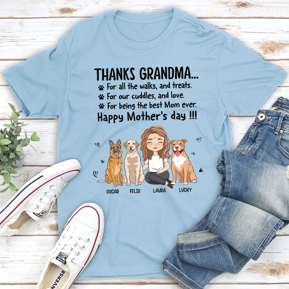 Thanks Mom - Customizable Premium Personalized T-shirt for Pet Lovers