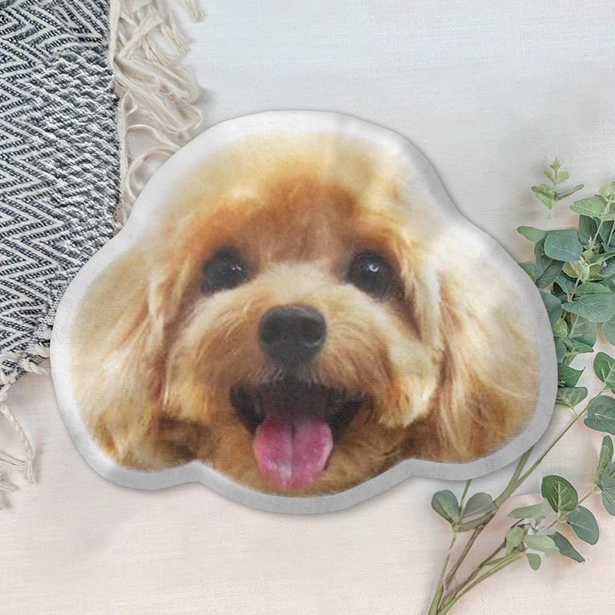 Personalized Custom Photo Pet Shaped Pillow - Unique Gift Idea