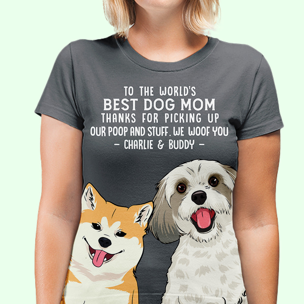 Personalized All-over-print 'Thanks For Picking Up' T-shirt - Ideal Gift & Self-Wear