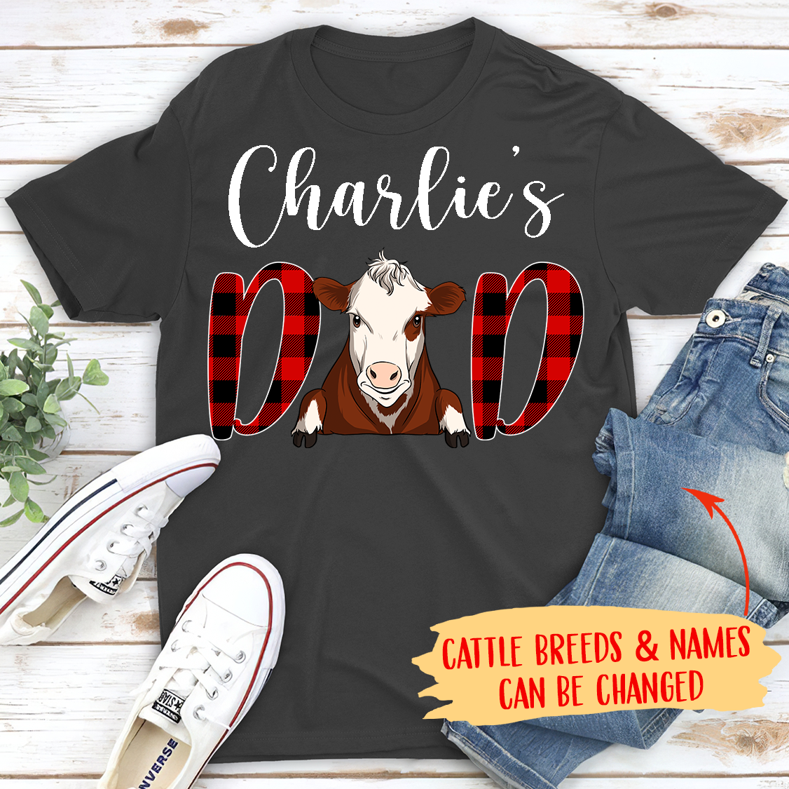 Personalized Unisex 'Moo Mom/Dad' Custom T-shirt - Ideal Gift for Pet Lovers